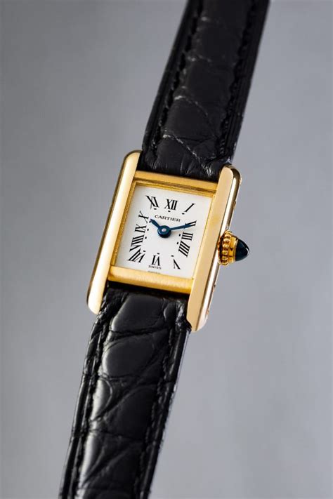 cartier think tank|cartier mini tank watch.